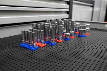 Porte-douille à grille d'outils