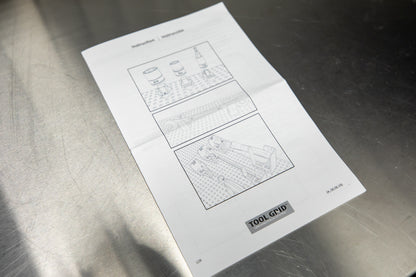Étiquettes d'identification de la grille d'outils
