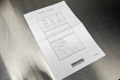 Étiquettes d'identification de la grille d'outils