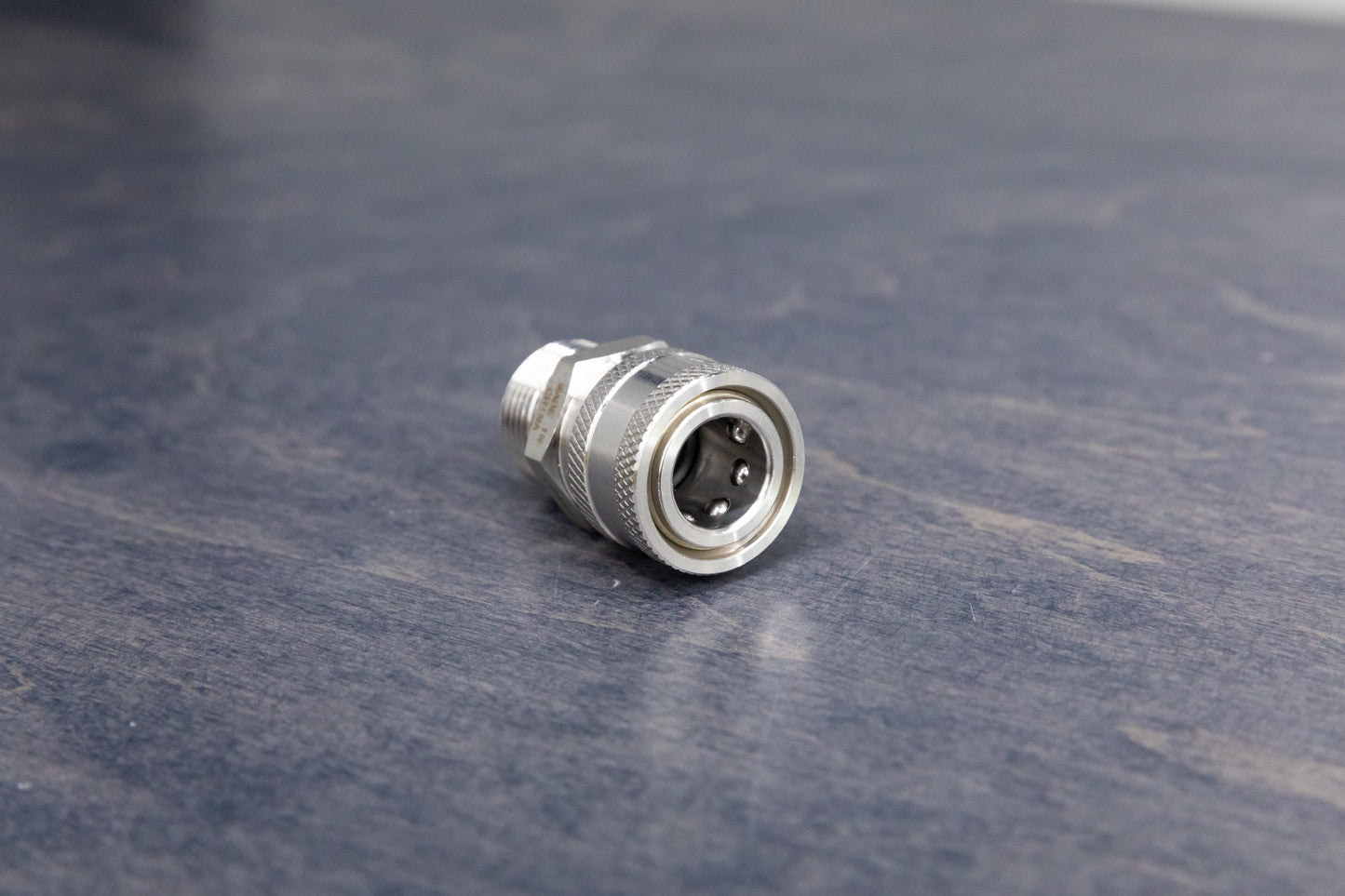 Stainless Steel M22 Male (14mm) to 3/8" QD Coupler
