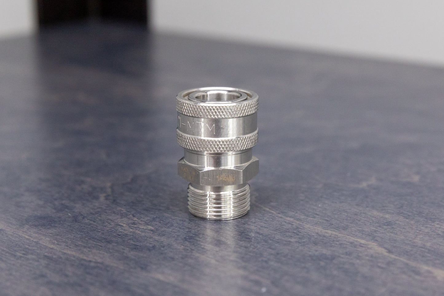Stainless Steel M22 Male (14mm) to 3/8" QD Coupler