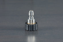 Stainless Steel M22 Female (14mm) to 3/8" QD Plug