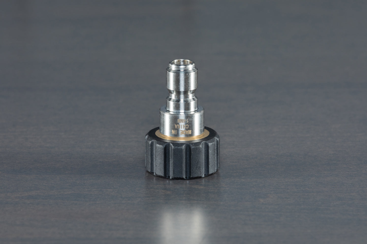 Stainless Steel M22 Female (14mm) to 3/8" QD Plug