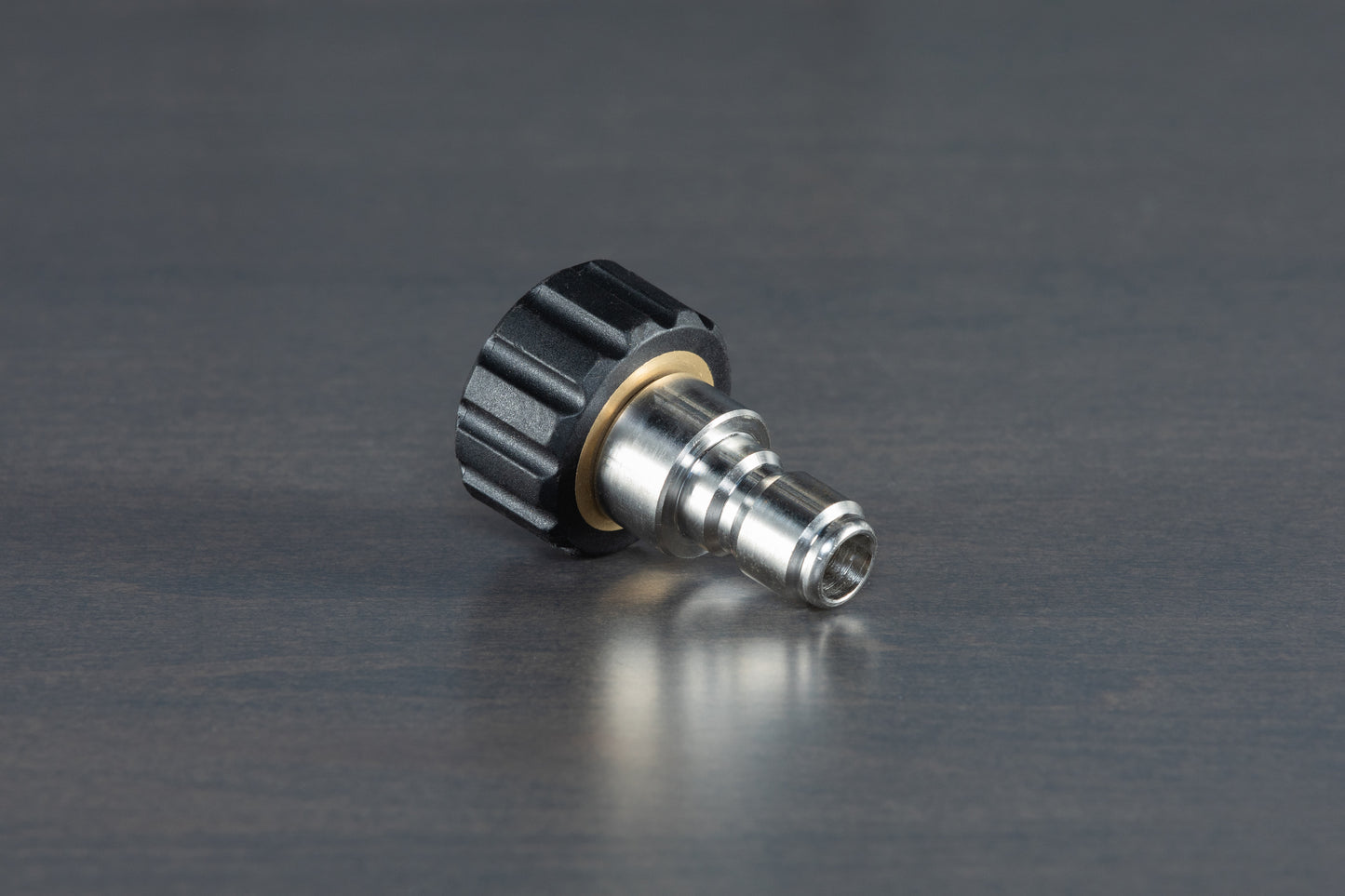 Stainless Steel M22 Female (14mm) to 3/8" QD Plug
